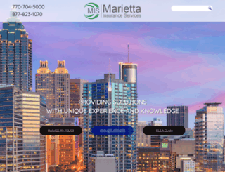 mariettainsurancesvcs.com screenshot