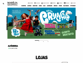 mariliashopping.com.br screenshot