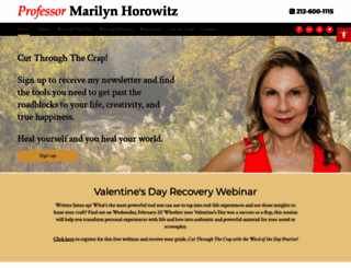 marilynhorowitz.com screenshot