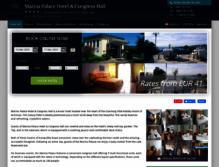 marina-congress-hall.hotel-rez.com screenshot