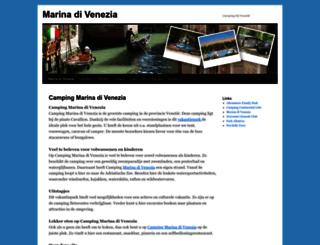 marina-di-venezia.com screenshot