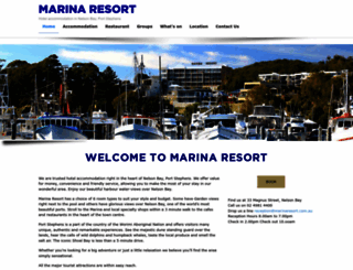 marinaresort.com.au screenshot