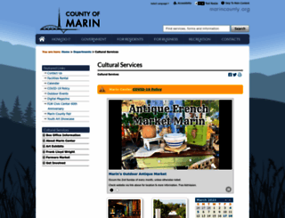 marincenter.org screenshot