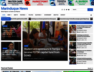 marinduquenews.com screenshot
