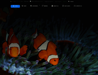 marine-aquarium.co.za screenshot