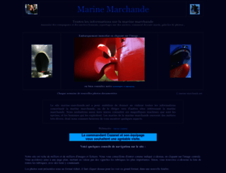 marine-marchande.net screenshot
