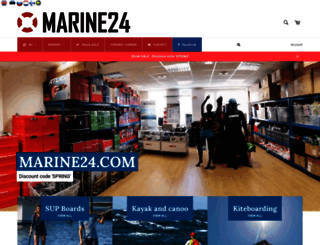 marine24.myshopify.com screenshot