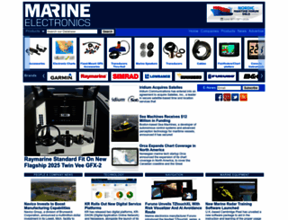 marineelectronics.com screenshot