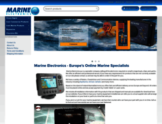 marineelectronics.eu screenshot