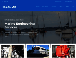 marineengineeringservices.co.uk screenshot