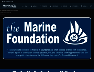 marinef.org screenshot