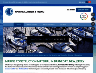 marinelumber.net screenshot