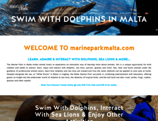 marineparkmalta.com screenshot