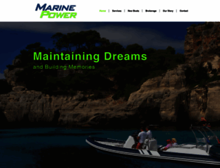 marinepowermenorca.com screenshot
