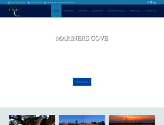 marinerscoveresort.com screenshot