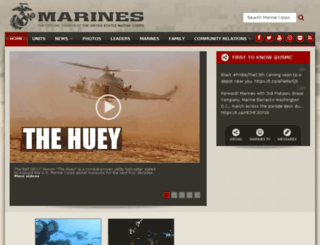 marinesmagazine.dodlive.mil screenshot