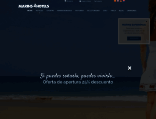 marinshotels.com screenshot