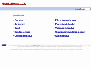 mariobros.com screenshot
