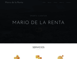 mariodelarenta.com screenshot