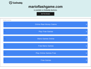marioflashgame.com screenshot