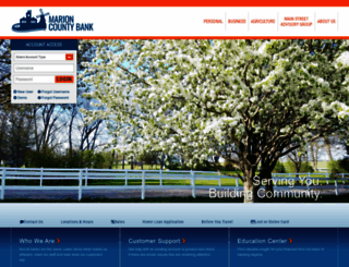 marioncountybank.com screenshot