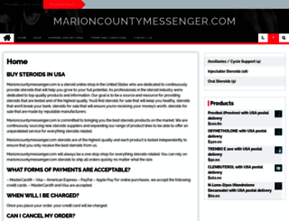 marioncountymessenger.com screenshot