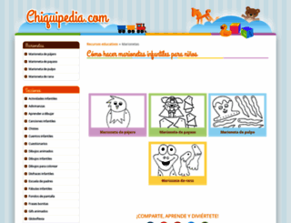 marionetas.chiquipedia.com screenshot