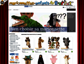 marionnettes-enfants.fr screenshot