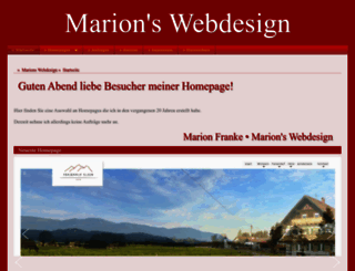 marions-webdesign.de screenshot