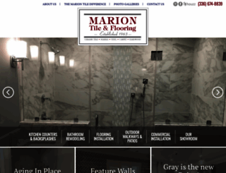 mariontile.com screenshot