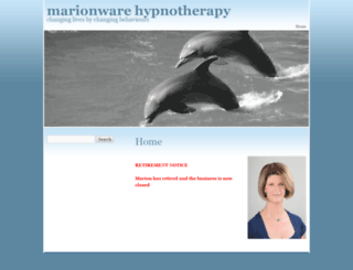marionware-hypnotherapy.co.uk screenshot