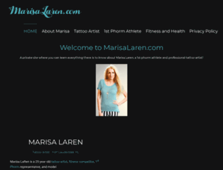 marisalaren.com screenshot