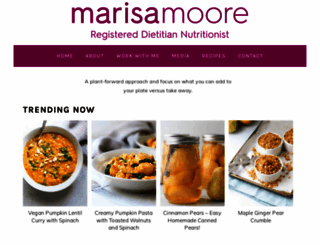 marisamoore.com screenshot