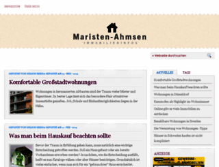 maristen-ahmsen.de screenshot