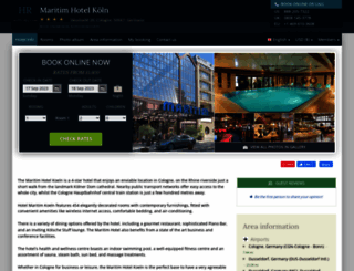 maritim-koln.hotel-rez.com screenshot