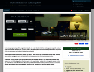 maritimamschlossgarten.hotel-rv.com screenshot