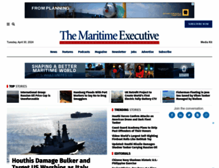 maritime-executive.com screenshot