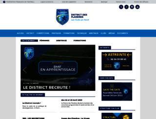 maritime-nord.fff.fr screenshot