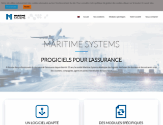 maritime-systems.com screenshot
