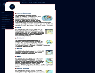 maritimeboundaries.com screenshot
