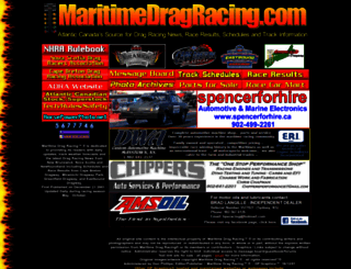 maritimedragracing.com screenshot