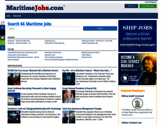maritimejobs.com screenshot