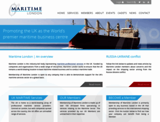 maritimelondon.com screenshot