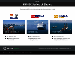 maritimeshows.com screenshot