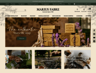 marius-fabre.com screenshot