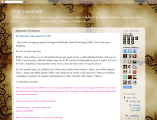 mark---lawrence.blogspot.co.uk screenshot
