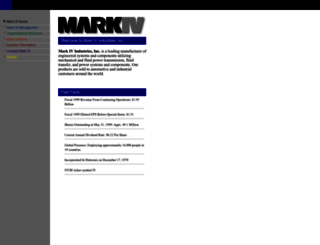 mark-iv.com screenshot
