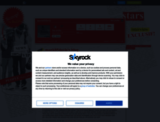 mark85davis.skyrock.com screenshot