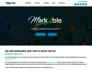 markableuae.com screenshot