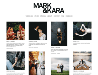 markandkara.com.au screenshot